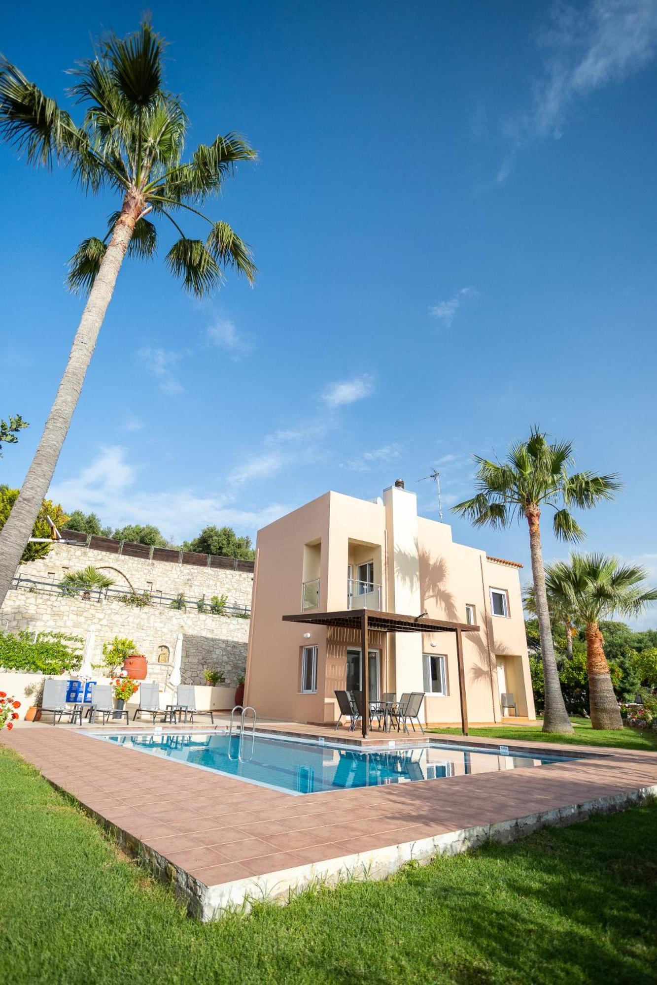 Meliades Villas Agia Marina  ภายนอก รูปภาพ