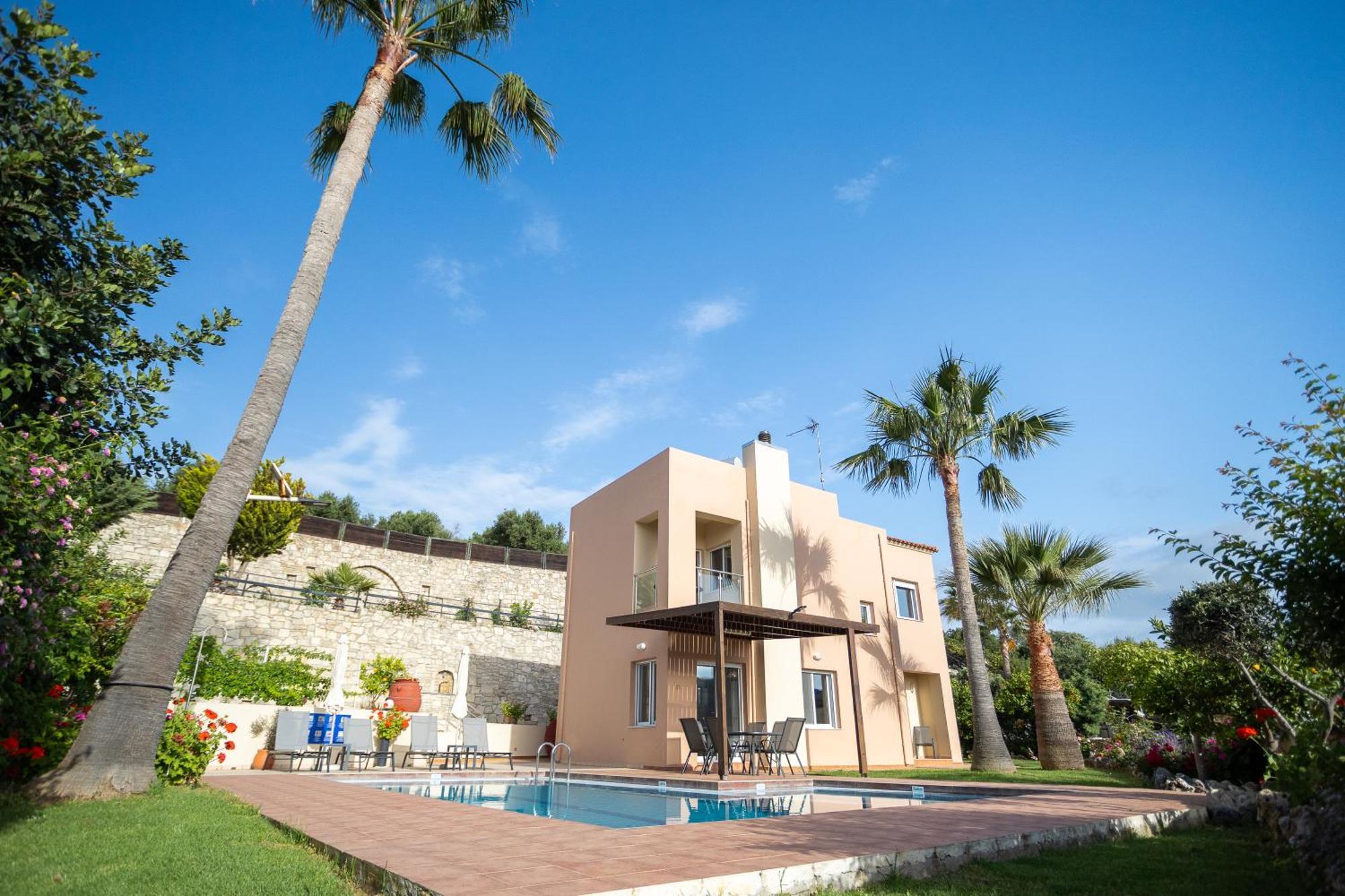 Meliades Villas Agia Marina  ภายนอก รูปภาพ