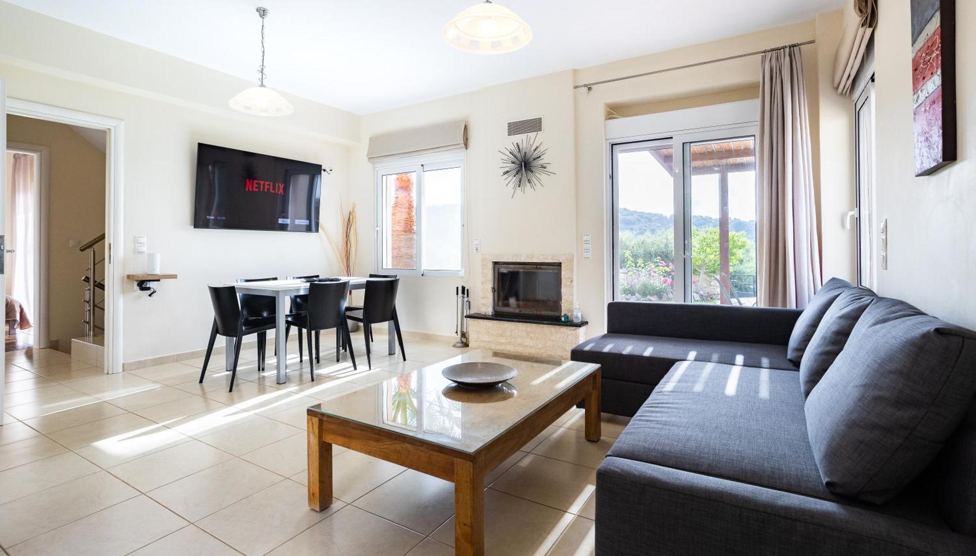 Meliades Villas Agia Marina  ภายนอก รูปภาพ